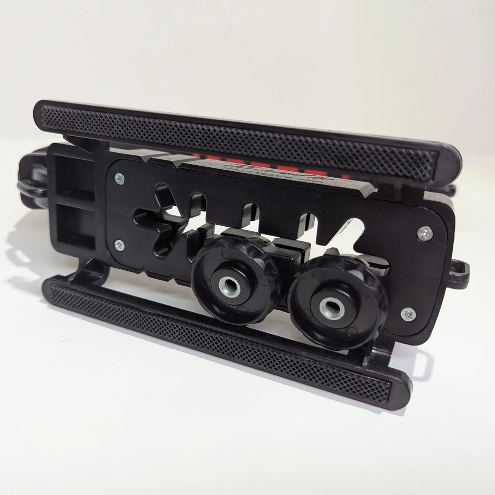 Black and Red Camera Stabilizer Handle